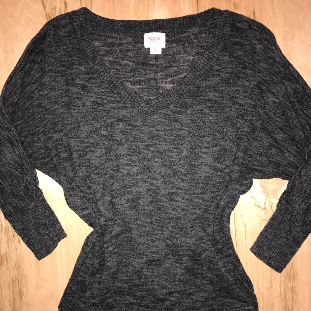 Sheer Black Sweater